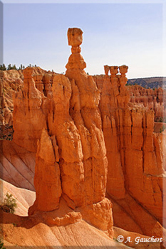 Felsformation des Thor's Hammer